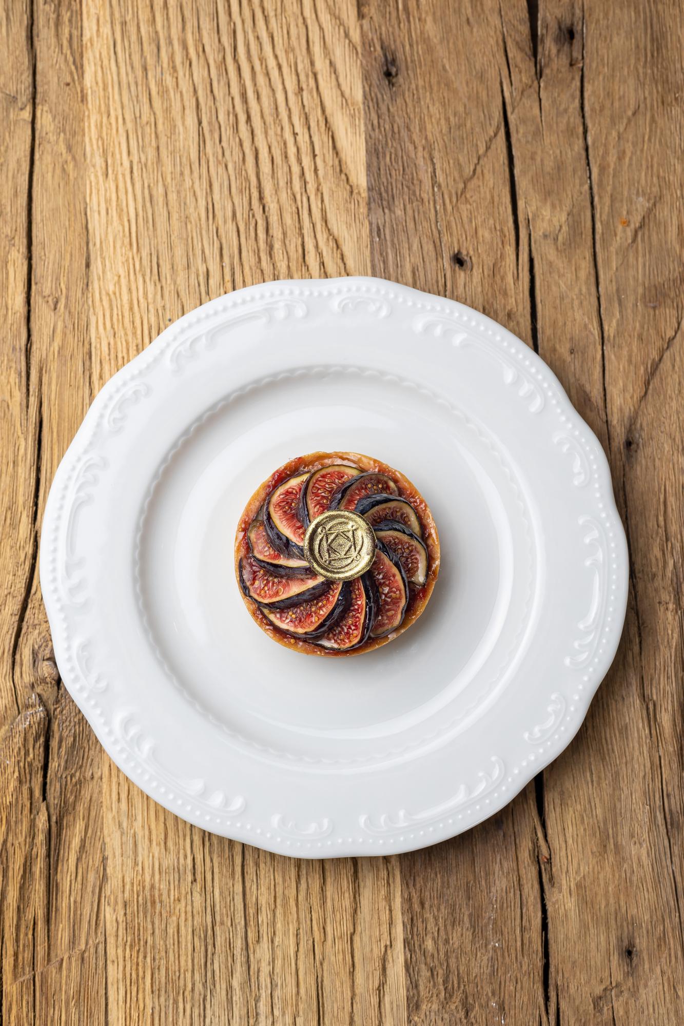 Close-up of handmade pastry on plate